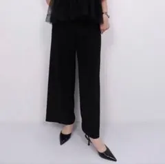 maison celon side slit slim pants - メルカリ
