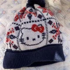 ハローキティ レトロ　ニット帽　1999年　レア　希少　サンリオ　キティちゃん