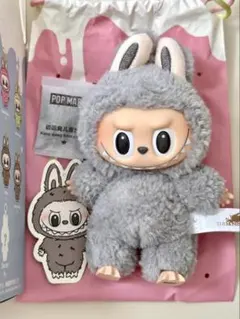 POP MART Kasing ぬいぐるみ グレー