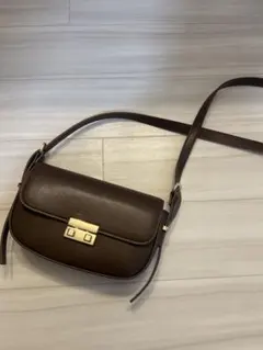 H&M ショルダーバッグ ダークブラウンのサムネイル