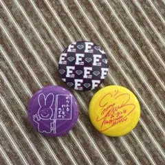 E-girls 坂東希 MIYUU ロゴ 缶バッチ