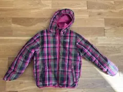 ノースフェイス　ピンク　リバーシブルジャケット　130〜140程度