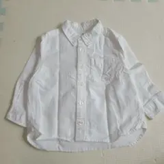 無印良品　ベビー　白シャツ　90cm