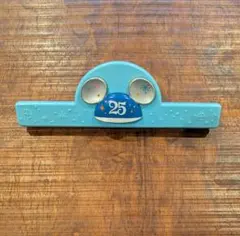 ディズニー　キャラクタークリップ 25周年記念　ディズニーランド