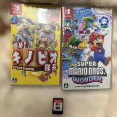Switch スーパーマリオブラザーズ ワンダー 3Dワールド　2枚セット