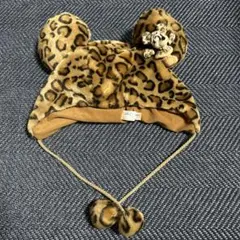 最終値下げ❣️ディズニー♡ファンキャップ ヒョウ柄 レオパード Disney ファンキャップ レオパード ヒョウ柄 ブルー 青 - メルカリ