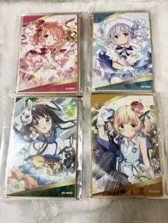 きゃらっとくじ ごちうさ Magical fantasy N賞 色紙 全種セット - メルカリ