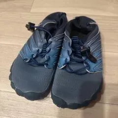 キッズ子供用マリンシューズ 青 21cm