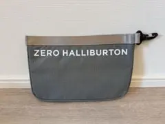 ZERO HALLIBURTON グレー ポーチ カートバッグ