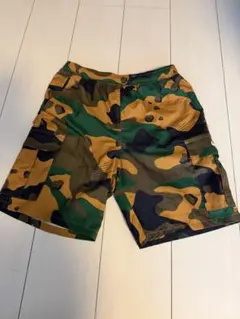 EDIFICE別注 NIKE 水陸両用 カモフラ ハーフパンツS インナー付限定