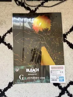 BLEACH1번 쿠지 G상 클리어 포스터 쿠로사키 이치고