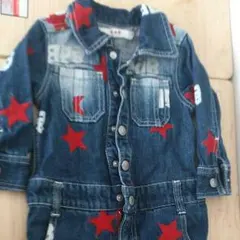 eaBのオーバーオールです( ´∀｀)