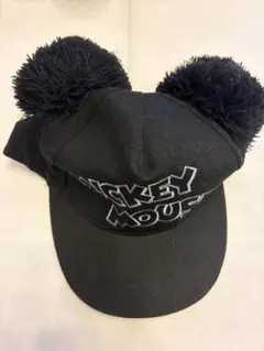 ディズニー ミッキー ポンポン付きキャップ