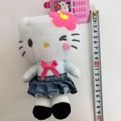 美品　ハローキティ　Hello Kitty マスコット ギャル キーホルダー学生のサムネイル