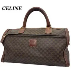 わ*ん様 CELINE マカダム柄 ハンドバッグ ミニボストン - メルカリ