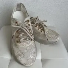 花柄レース スニーカーのサムネイル