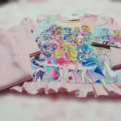 新品　プリキュアオールスターズ　パジャマ　裏起毛　120㎝