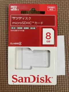 SanDisk microSDHC カード 8GB