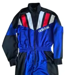希少】adidas ジャンプスーツ デサント製 つなぎ O−XOサイズ - メルカリ