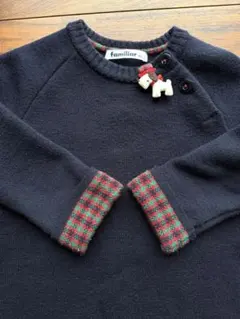 ファミリア★テリア　ニットワンピース