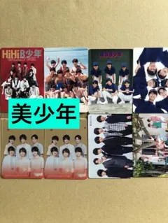 (レア)(カレンダー付録)(ライブグッズ) 美少年カードセット