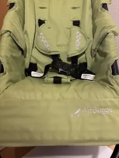 【後輪パンク】AirBuggy COCO ベビーカー グリーン