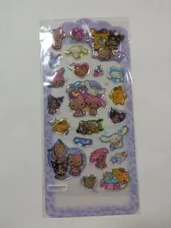 【正規品】サンリオ ドロップジュエリーシール　キャラクターズ柄
