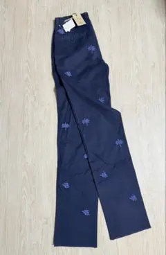 【値下げ！！】Brooks Brothers ネイビー刺繍パンツ　30インチ