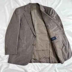BURBERRY LONDON　サマージャケット　シルクコットン素材　ストライプ 2026年最新】BURBERRY LONDON 柄：ストライプ メンズ テーラード