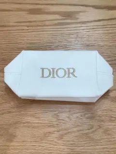 Dior ホワイトメイクポーチ