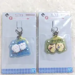 ちいかわ 一番くじ 銭湯ラバーチャームコレクションくりまんじゅうシーサーハチワレ