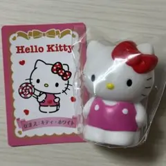 ハローキティ　シークレット　ソフビマスコット　キティ カード付き