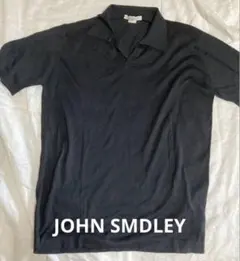 JOHN SMEDLEY ジョンスメドレー スキッパー半袖 ニット M