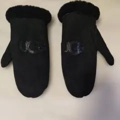 アグ。UGG。手袋、グローブ。スエード革。ユーズド品。