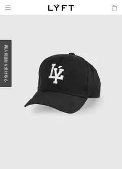 LYFT キャップ ブラック ホワイトロゴ LYFT EMBROIDERED LÝ LOGO CAP - BLACK - メルカリ