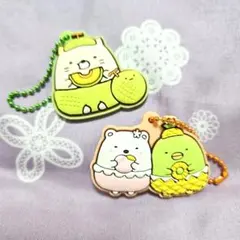 すみっコぐらし ぷっくりラバーマスコット付きグミ2 しろくま ねこ ぺんぎん？