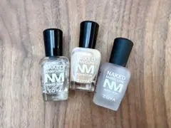 Zoya ネイキッド　ネイルケアセット　爪強化3本セット