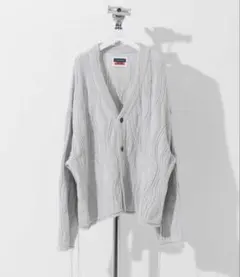 maison special カーディガン　オーバーサイズ　グレー　ユニセックス