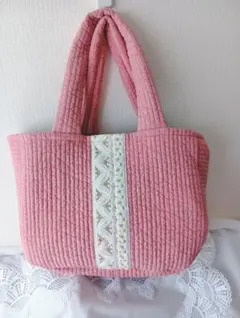 ヌビバッグ インド刺繍 ハンドバッグ 可愛い 韓国風 ハンドメイド（A405