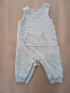 babyGAP (ベビーギャップ) サロペット ロンパース 70cm グレー