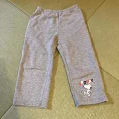 SNOOPY スヌーピー ボトムス 90サイズ グレー