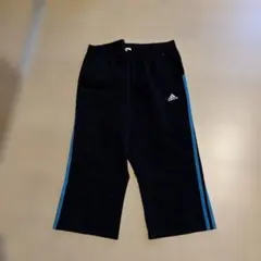 adidas CLIMLITE ブラックジャージパンツ M