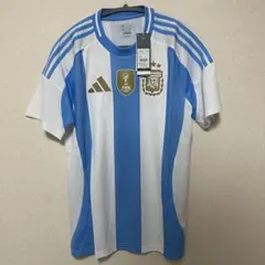 adidas アルゼンチン代表 ユニフォーム L 水色 白 ストライプ AFA