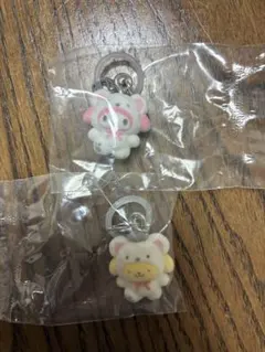 サンリオ ふわふわスノー めじるしアクセサリー マイメロ ポムポムプリン