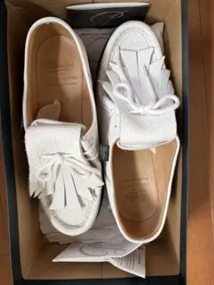 Paraboot UNITED ARROWS別注 ローファー ホワイトのサムネイル