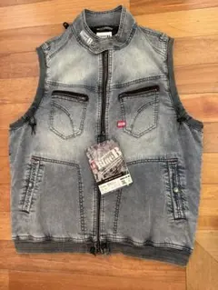 BlueB デニム ベスト 3Lサイズ