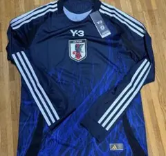 サッカー 日本代表　オーセンティックユニフォーム　長袖 新品未使用 Y-3 L