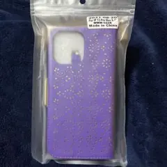 iPhone 13 Pro Max 手帳型ケース 紫