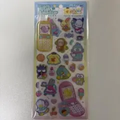 新品未開封 平成 はっぴーフォン ステッカー サンリオ
