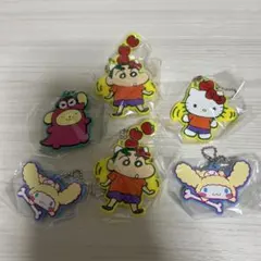 クレヨンしんちゃん　サンリオキャラクターズ スペシャルラバーマスコット